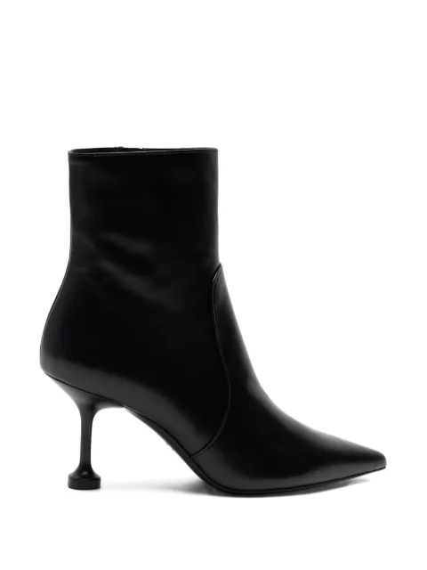 Stuart Weitzman Stuartini pointed zip ankle boots Black SN161SMOBLK