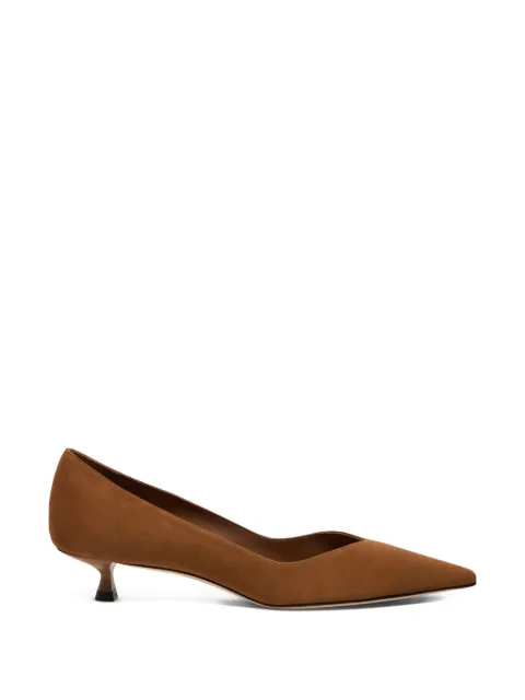 Stuart Weitzman Eva pointed pumps Brown SG891SUEQPI