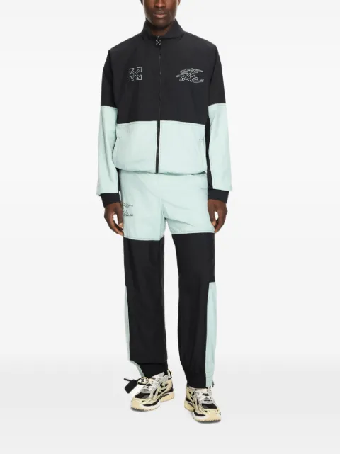 Off-White Marker cuffed track pants Black 44MCJ03KS26F001001