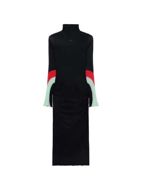 Off-White high-neck insert dress Black 2DB577S26JER001W009