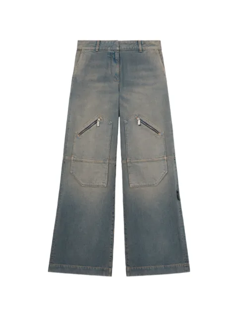 Off-White zip-pocket jeans Blue 2YB01NS26DEN001W286
