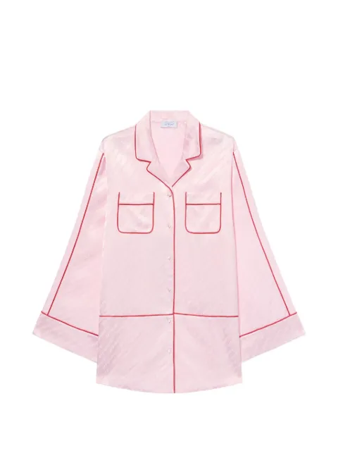 Off-White New Roxy satin dress Pink 2DG00GS26FAB001W660