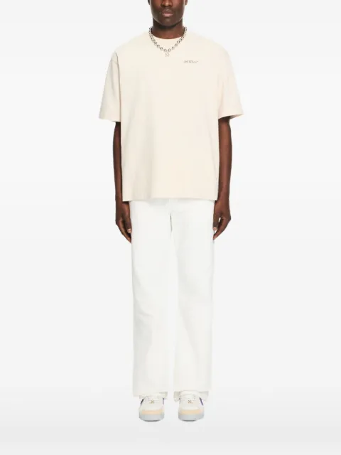 Off-White arrow-print T-shirt Neutrals 44MAA120S26J008270