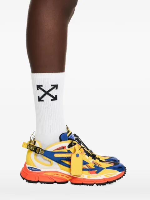 Off-White The Be Right Back Open low-top sneakers Yellow OMIA29SS26FAB0011884