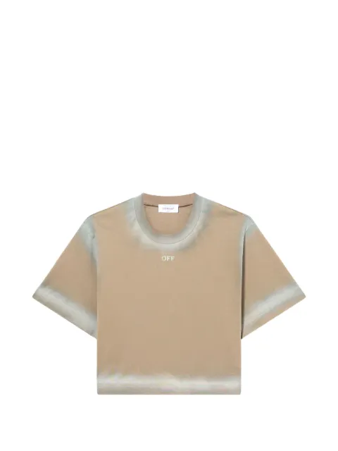 Off-White Spray Off Stamp T-shirt Neutrals 2AA090S26JER004W282