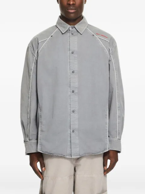 Off-White piping overshirt Grey 44XGE04RS26F001030