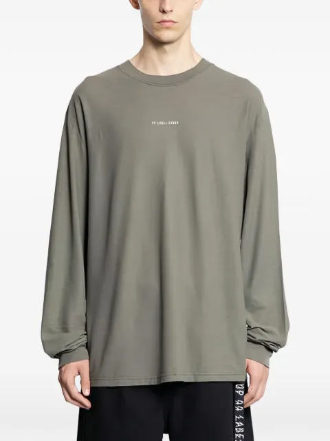 44 LABEL GROUP long-sleeve T-shirt Grey B0030655FA725P776