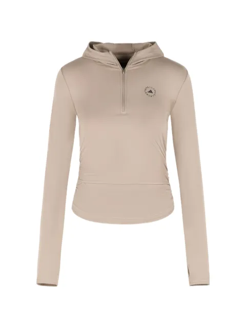 adidas by Stella McCartney longsleeve hooded knitwear Neutrals KF4033