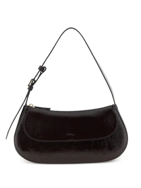 Mulberry Clovelly leather shoulder bag Purple RL8921737V697