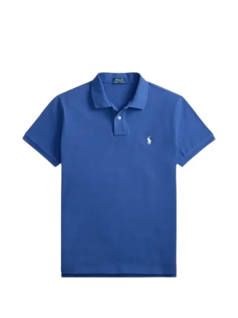 Polo Ralph Lauren short-sleeve logo-embroidered polo shirt Blue 710680784520