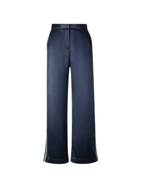 Off-White side-stripe trousers Blue 2CA199S26FAB00158ACETATE42VISCOSE
