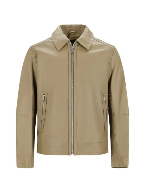 BOSS zip-up jacket Green 50543214