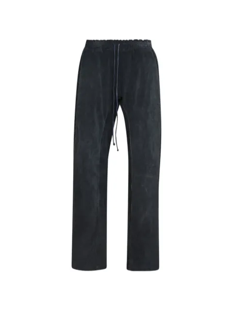 RRR123 drawstring faster flight track pants Black LFFPPA00