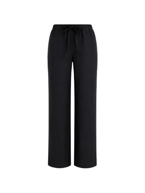 Reformation Olina drawstring linen trousers Black 1308913BLK