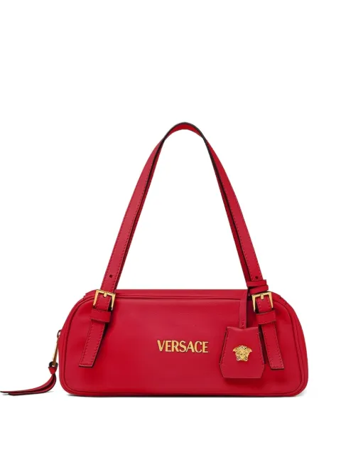 Versace Versace tag nappa bowling bag Red 10157921A13171