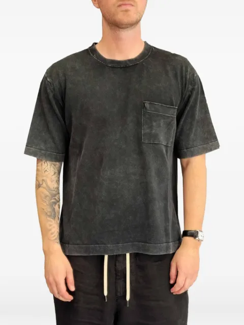 atomo factory cotton T-shirt Black PE26AFU2603D