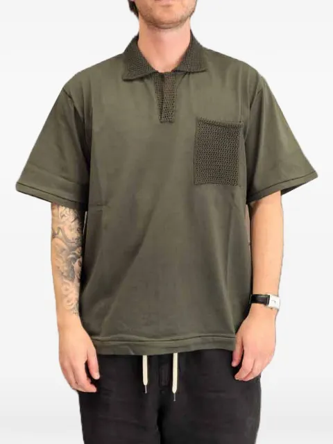 atomo factory cotton polo shirt Green PE26AFU3517