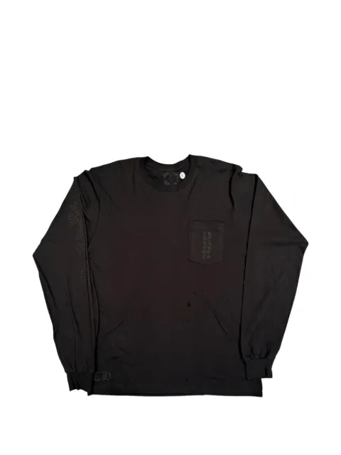 Chrome Hearts long-sleeve T-shirt Black CHRM0771