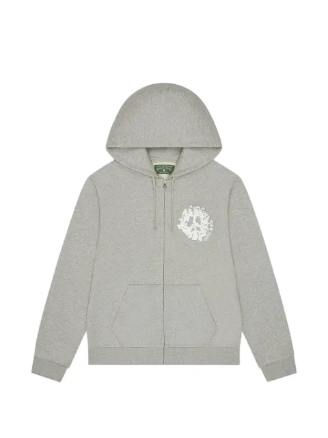 Denim Tears zip-up hoodie Grey DT380