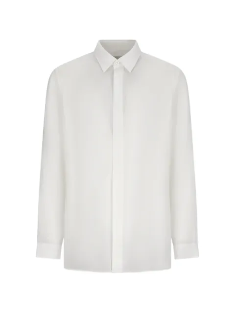 Lardini long-sleeve shirt White PAFLYNNCNC1930