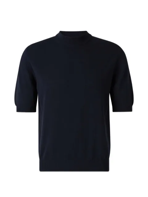 Zanone short-sleeve sweater Blue 810148ZY318