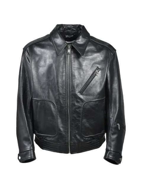 Enfants Riches Déprimés Combattimento leather jacket Black 030545