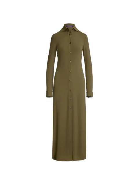 Ralph Lauren Collection buttoned shirt dress Green 290966488