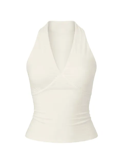 Reformation halter knit top Neutrals 1315246FDL