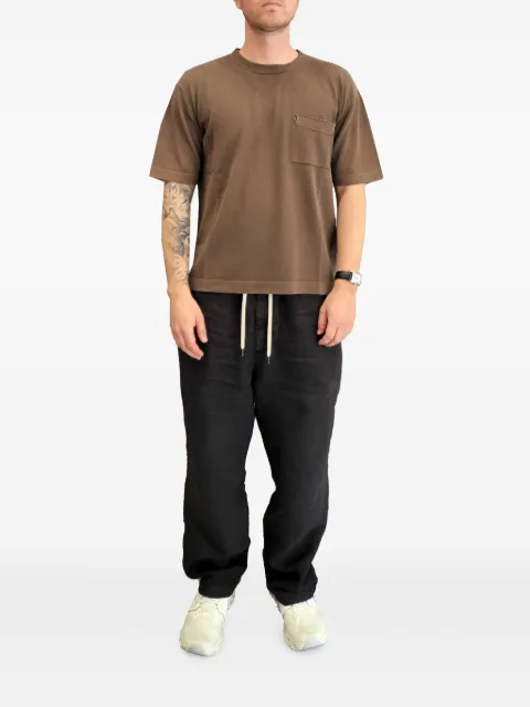 atomo factory cotton T-shirt Brown PE26AFU2624