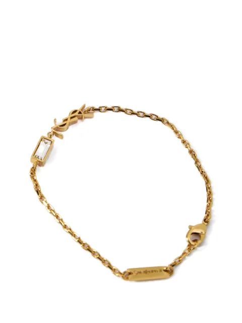 Saint Laurent Cassandre charm bracelet Gold 862050Y1526