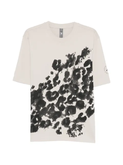 adidas by Stella McCartney patterned T-shirt Neutrals JZ0699