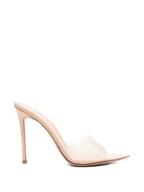 Gianvito Rossi Elle pointed sandals Neutrals G1190015RICGSV