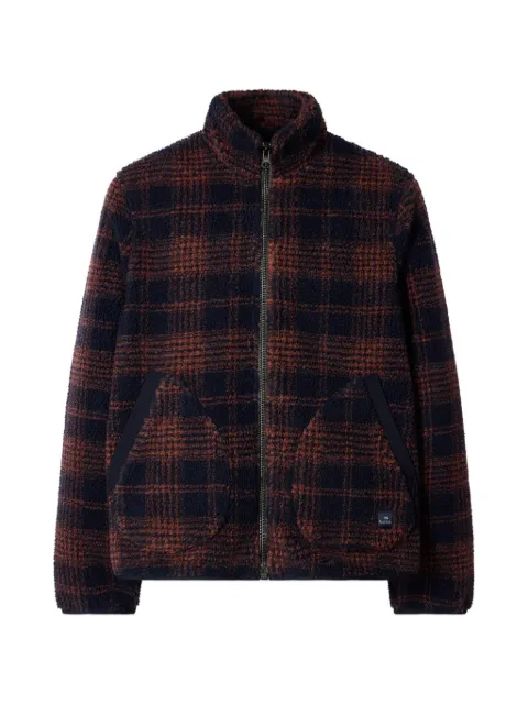 PS Paul Smith plaid-pattern zip jacket Blue M2R665ZV22545