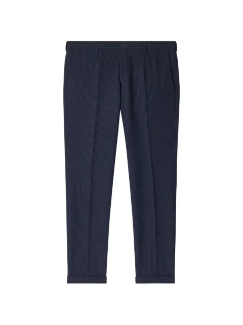 Paul Smith seersucker tailored trousers Blue M1R150MV02993