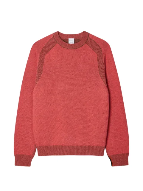 Paul Smith flecked raglan-sleeve sweater Red M1R770ZV02967