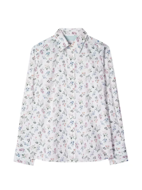 Paul Smith Liberty Floral printed shirt White W1R329BV02901