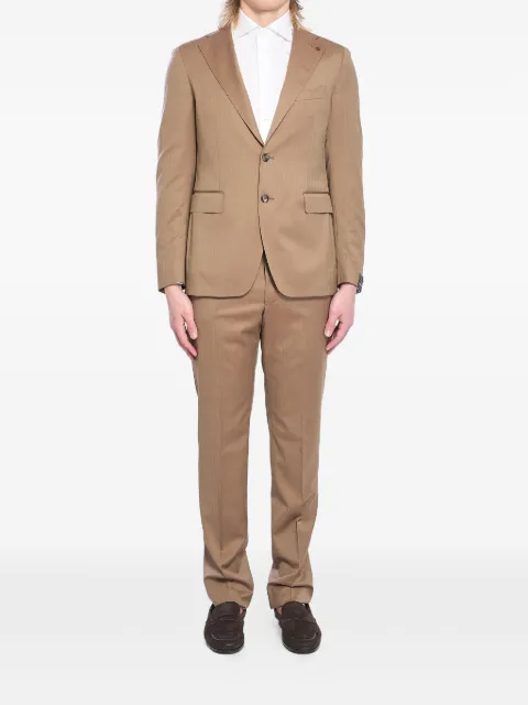 Tagliatore single-breasted suit Brown 2SVS22B01PE060015F119