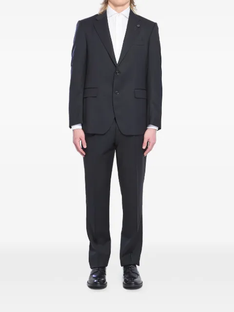 Lardini feeling button single-breasted suit Black PA5931ECN64414