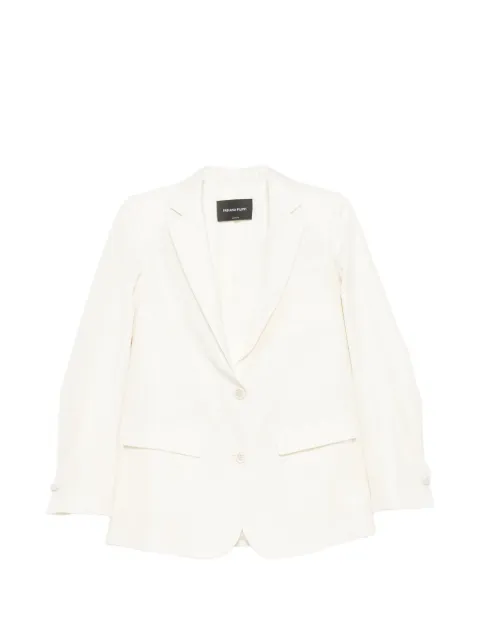 Fabiana Filippi notched-lapel blazer Neutrals GCD266F2180000L785