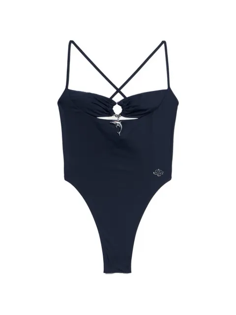 Blumarine dolphin swimsuit Black 2D030A