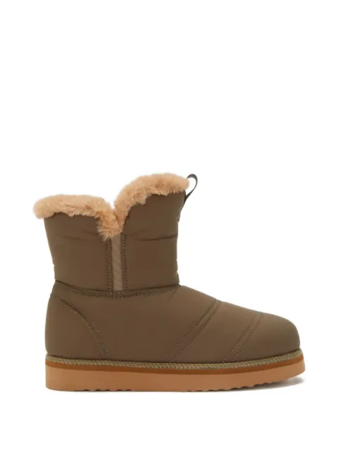 ODISSI Rose padded fur lined boots Brown OD43201B20242