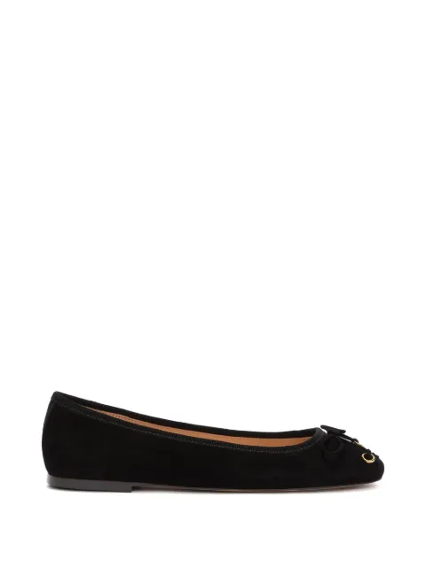 ODISSI Lou bow square toe ballerina Black OD43090A20061