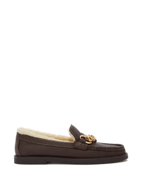 ODISSI grainy chain loafers Brown OD43225A20252