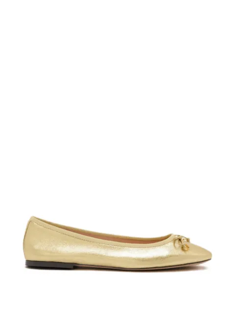 ODISSI Lou bow square ballerina Gold OD43090A20160