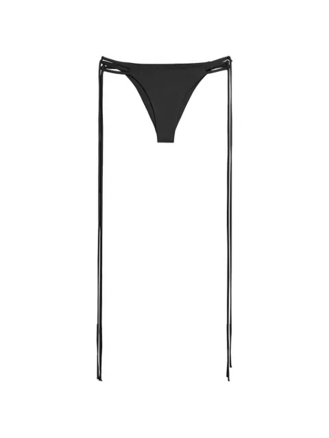 Blumarine laces bikini bottoms Black 2D024A