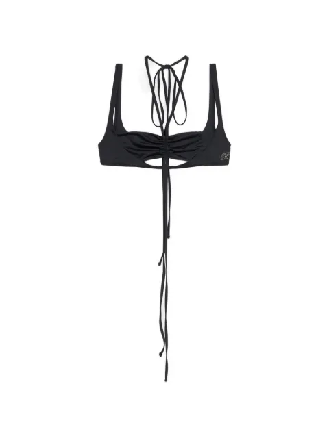 Blumarine cut-out bikini top Black 2D023A