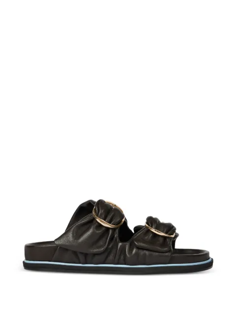 Paul Smith Camolin gathered sandals Brown W1SCMN02ULEA
