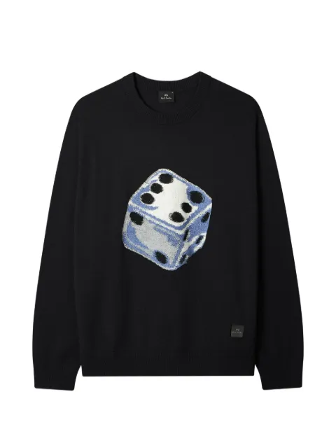 PS Paul Smith Dice sweater Black M2R793ZV22609
