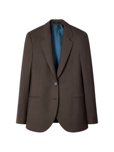 Paul Smith A Suit To Travel In wool blazer Brown W1R111PV00001