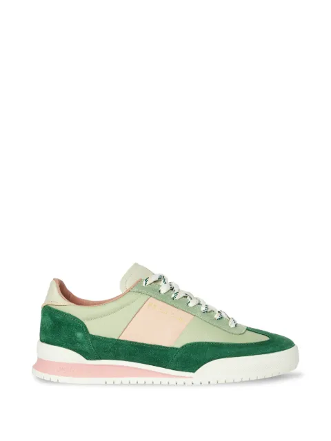 Paul Smith Dover panelled suede-trimmed sneakers Green W1SDVR24UNYL